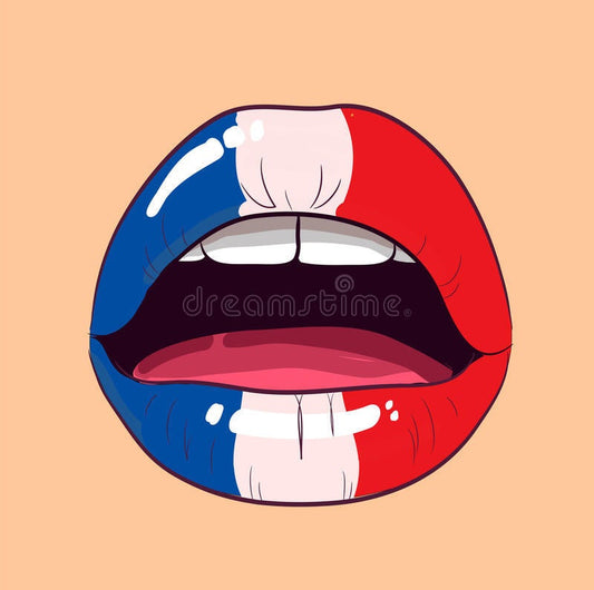 Inspirado en el beso francés